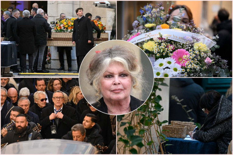 Brižit Bardo sahranjena u strogoj tajnosti: Došao i sin sa kojim nije pričala, na vencu napisao samo jedno (FOTO)