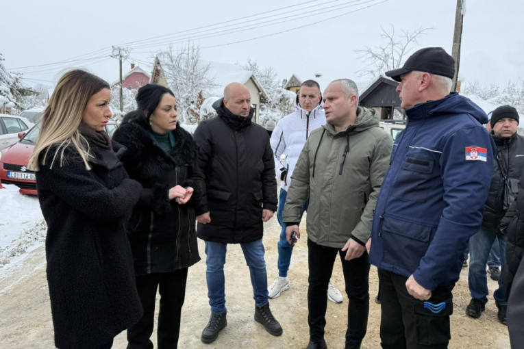 Mesarović u Valjevu i Osečini o stanju uzrokovanom snežnim padavinama
