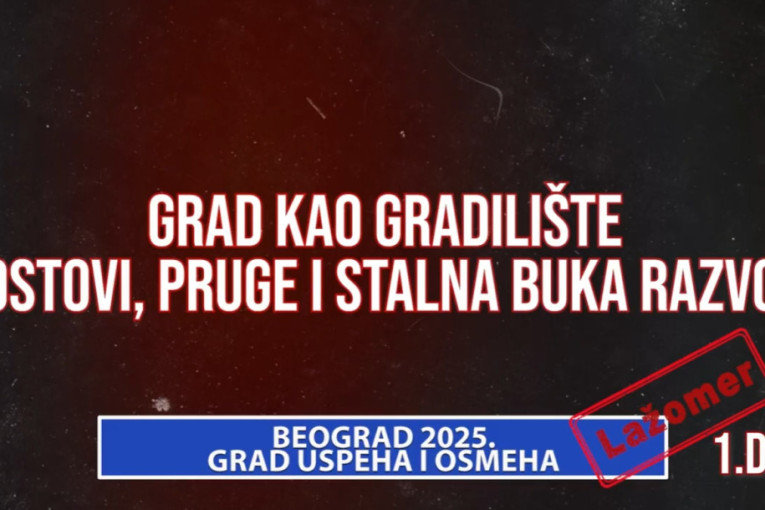 Lažomer: Beograd 2025. grad uspeha i osmeha