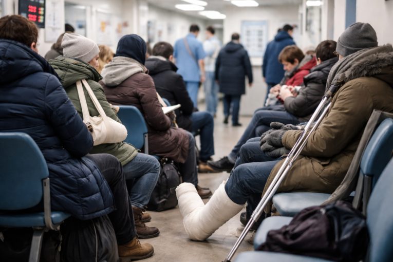 Haos u komšiluku: Zbog leda i snega povređeno čak 150 ljudi, operacije će trajati do jutra!