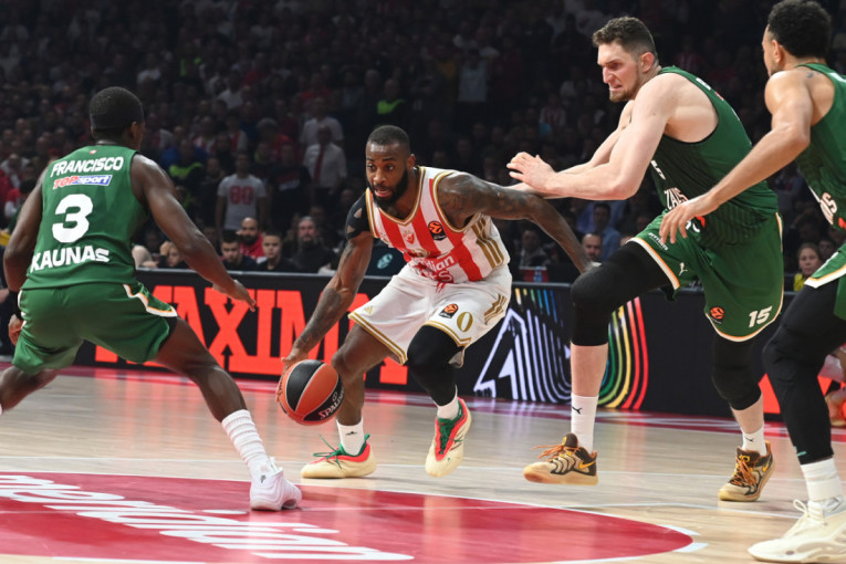 Bruka Zvezde u Kaunasu: Pogledajte hajlajtse debakla crveno-belih! (VIDEO)