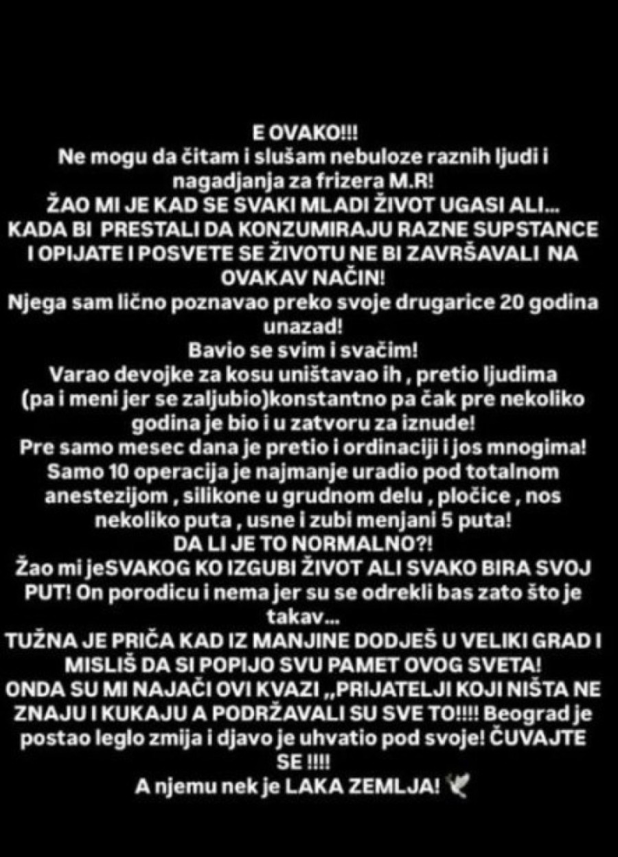 "Porodica ga se odrekla" Prijatelj pokojnog Matije izneo šok detalje o uzroku njegove smrti