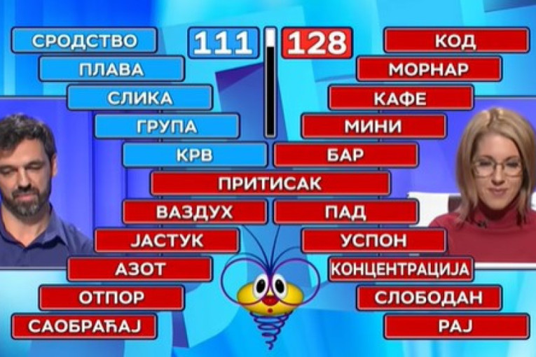 Neverovatan preokret u "Slagalici": Danica nadoknadila 43 poena i rešila asocijacije za desetku!