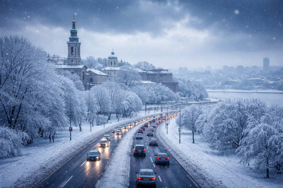 Srbija pod snegom: MUP angažovao sve kapacitete, agregati stižu u najugroženije gradove