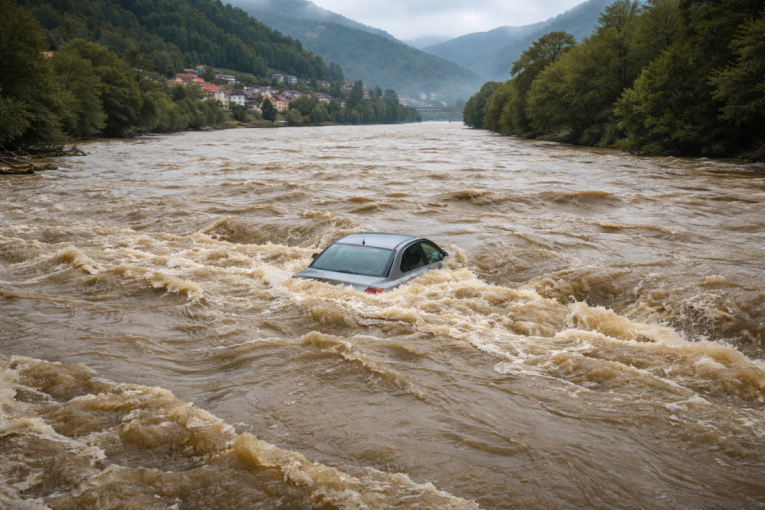 Drama u Sjenici i dalje traje: Skoro pola metra snega, 20 kamiona čeka da krene