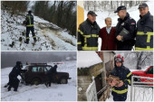 Heroji na terenu: Policajci i vatrogasci svakodnevno spašavaju ljude i njihove domove! (FOTO)