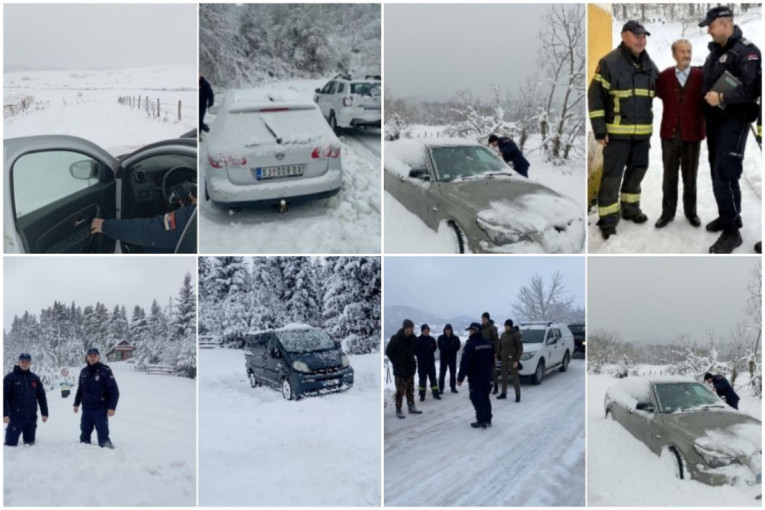 Javna pohvala za heroje na terenu: NSP o radu policije, Žandarmerije i Sektora za vanredne situacije u teškim vremenskim uslovima