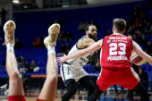 Partizan "preslišao" podgoričke Studente: Kada ne ide u Evroligi, ide u AdmiralBet ABA ligii (FOTO/VIDEO)