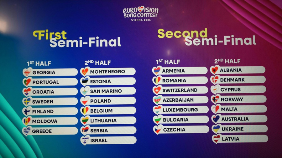 Poznato kad Srbija nastupa na "Pesmi Evrovizije 2026": Objavljen kompletan spisak! (FOTO)