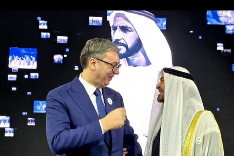 Vučić u Abu Dabiju na otvaranju Nedelje održivosti: Zahvalan sam prijatelju bin Zajedu na ovoj izuzetnoj prilici za Srbiju (FOTO)