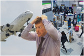 Evropa okovana ledom: Zatvoreni aerodromi, avioni prizemljeni - putnici ne znaju šta će! (VIDEO)