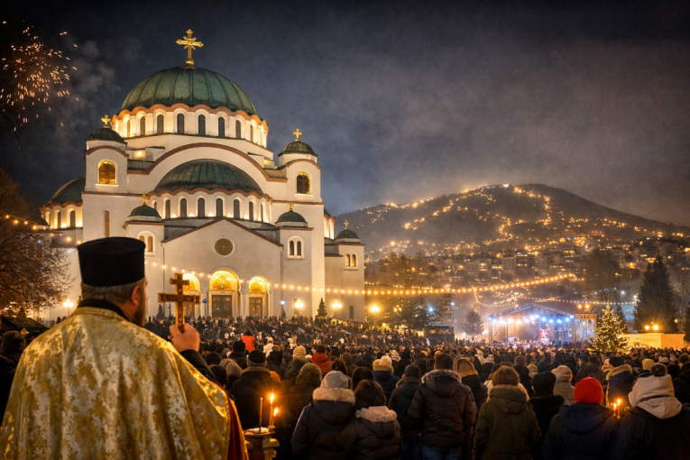 Pravoslavna Nova godina dočekuje se svečano širom Srbije
