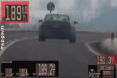 Divljanje na putu Novi Sad – Inđija: Audi "leteo" skoro 190 kilometara na sat (VIDEO)