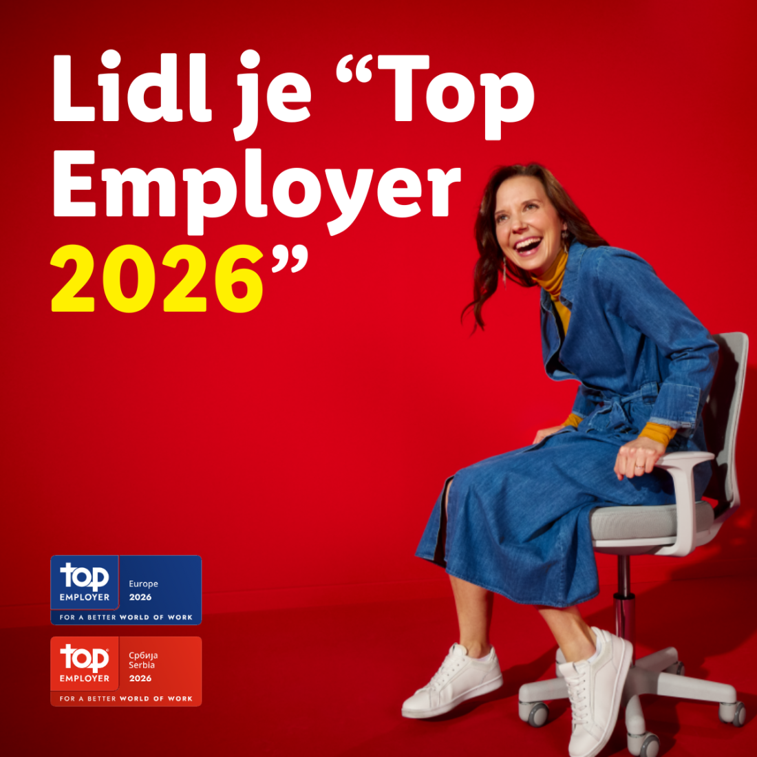 Lidl Srbija šesti put zaredom „Top Employer“
