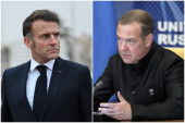 Medvedev brutalno ismejao Makrona: Šta će da uradi galski petao? Oteće Trampa?