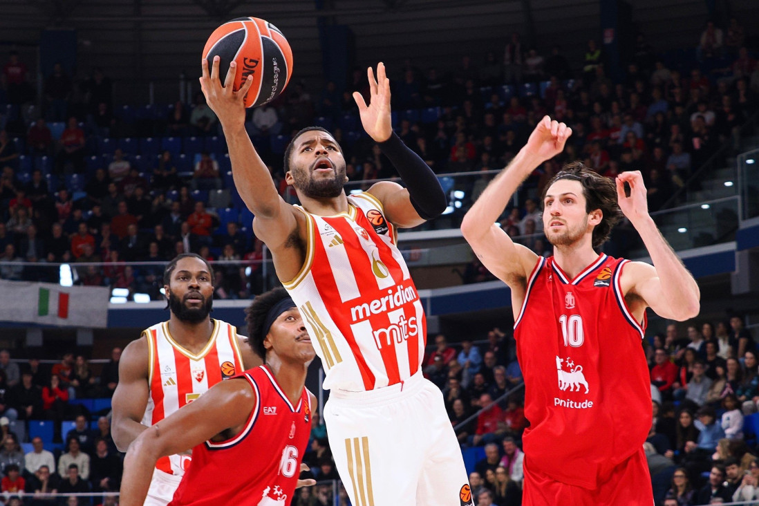 Zvezda napravila dvokorak ka doigravanju - ovo je tabela Evrolige posle pobede u Milanu!