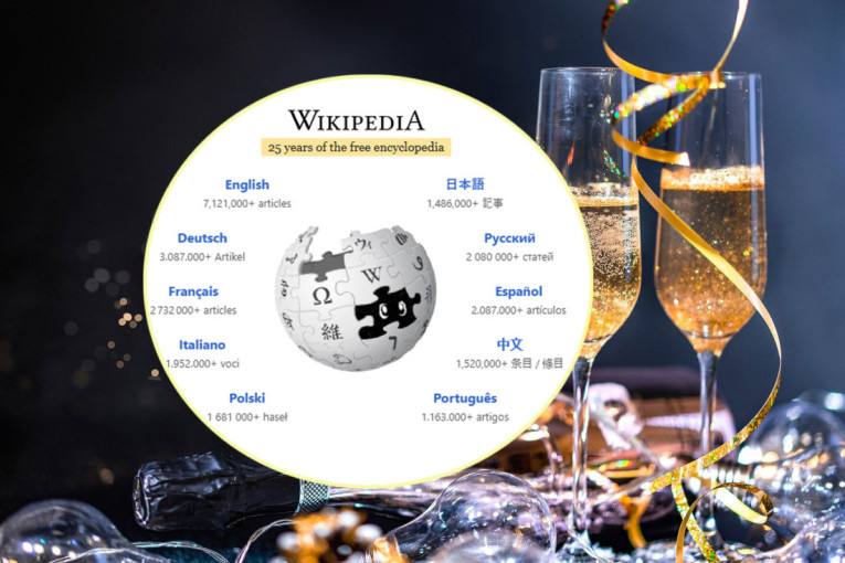 Wikipedia slavi 25 godina postojanja: Otkrijte ko stoji iza bezbroj članaka