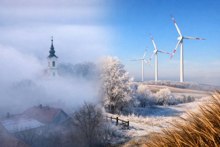 Ledeno jutro u Srbiji! U nekim mestima tmurno ceo dan, a vetar dodatno "seče"