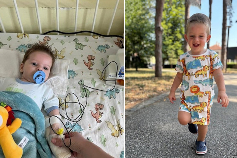 Zahvaljujući Vučiću, Dimitrije se razvija kao i sva druga deca: Oglasila se majka čiji sin pati od SMA (FOTO)