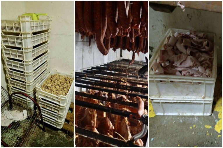 Prodavao meso bez potrebne dokumentacije: Policija uhapsila vlasnika mesare i oduzela gotovo osam tona nelegalnog mesa!