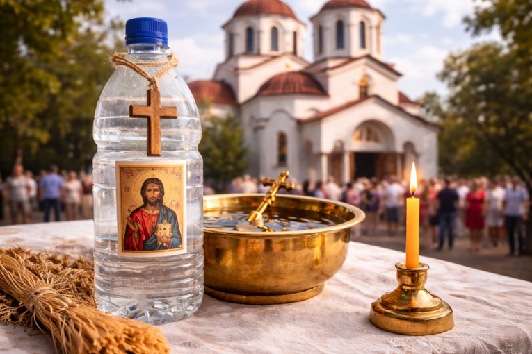 Danas se uzima sveta vodica: Otkriveno šta se radi sa onom od prošle godine