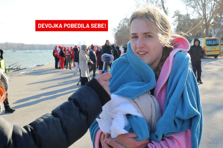"Potrebno je hrabrosti i želje": Doroteja je rođena na Bogojavljenje, a danas je plivala za Časni krst!