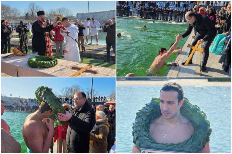 Plivalo se za Časni krst širom Srbije: Ledena voda ih nije sprečila, svima puno srce! (FOTO/VIDEO)