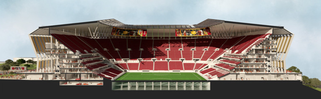 "Vučica" od 1,37 milijardi: Ovo je nova fudbalska arena u Rimu (FOTO)