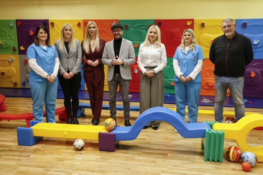 Vrtić "Srna" dobio novu sportsku salu sa modernim rekvizitima