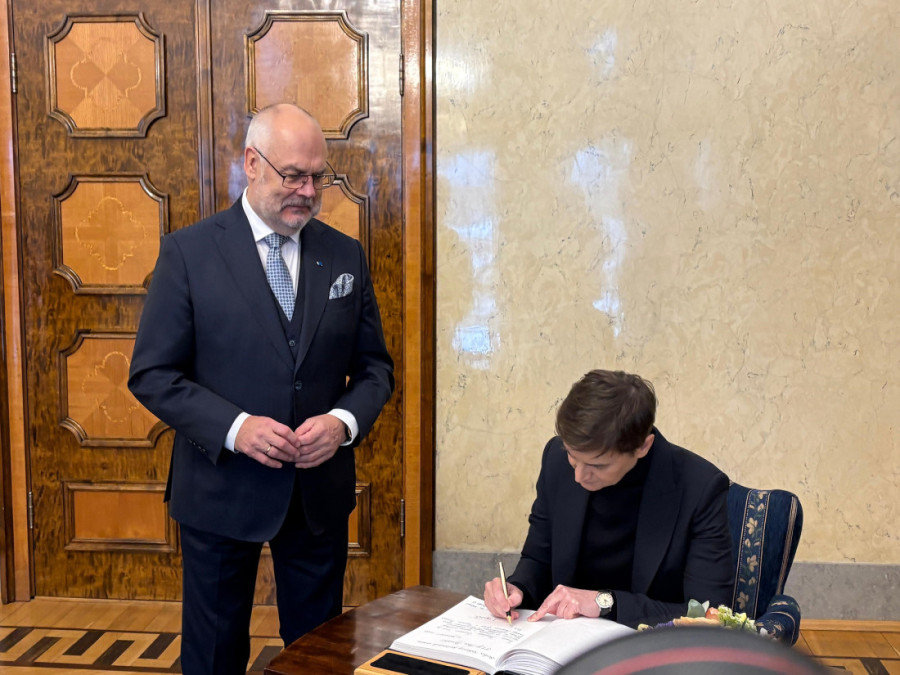 Brnabić u zvaničnoj poseti Estoniji: Radićemo na većem razumevanju i zbližavanju