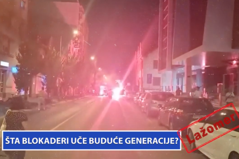 Lažomer: Šta blokaderi uče buduće generacije?