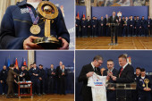 Vučić organizovao prijem za zlatne delfine: Znao sam koje su probleme imali naši vaterpolisti (FOTO/VIDEO)