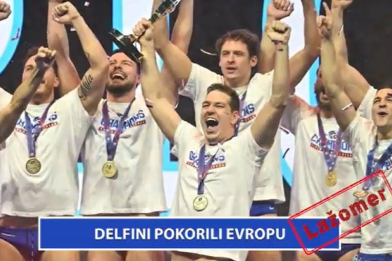 Lažomer: Delfini pokorili Evropu (VIDEO)