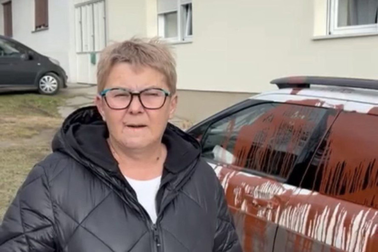 Skandal u režiji blokadera: Kukavice i anarhisti uništili automobil ćerke odbornice iz Titela (VIDEO)