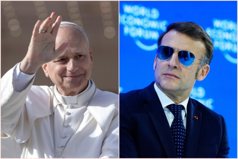 Papa Lav odbio da ugosti Makrona u Vatikanu? Širi se neverovatna priča, dva problema napravila razdor