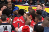 Haos posle meča NBA šampiona i fenjeraša: Jedva su ih razdvojili, a bilo je svega (VIDEO)