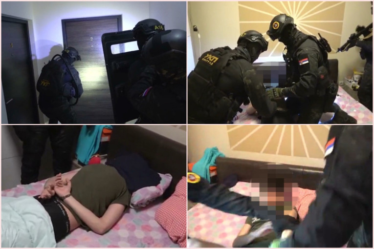 Ovo je osumnjičeni za ubistvo Tadije Pantića! Pavle (19) "pao" sa još trojicom u štek stanu (VIDEO)