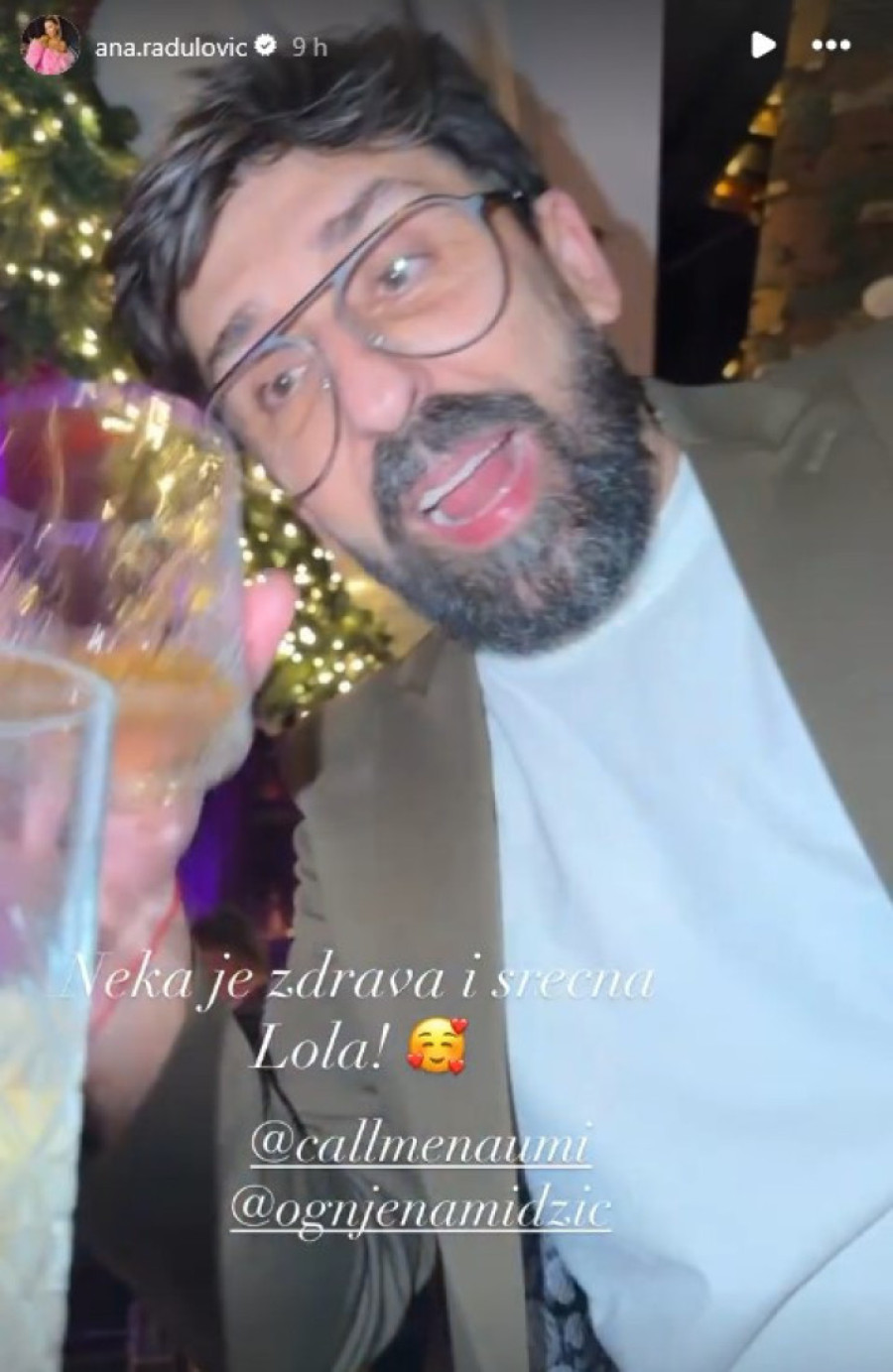 Ognjen Amidžić slavio do jutra rođenje ćerke: Đani ga iscepao, a ona kad je zapevala svi su skočili! (FOTO)