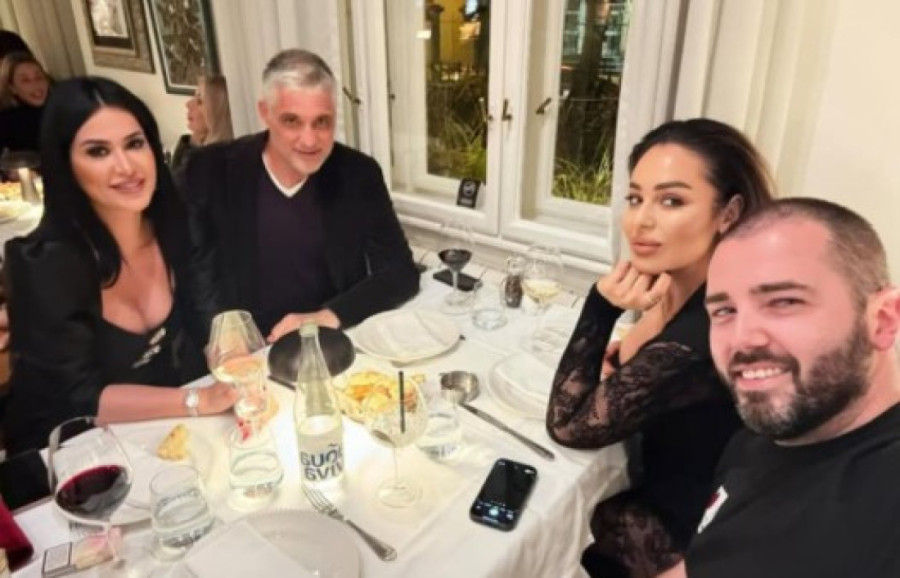 Čeda Jovanović i Aca Kos u provodu: Sa njima su i ove atraktivne crnke (FOTO)