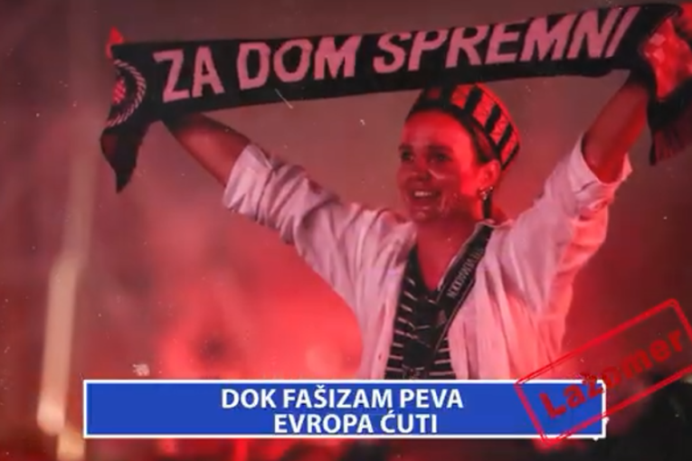 Lažomer: Dok fašizam peva, Evropa ćuti (VIDEO)