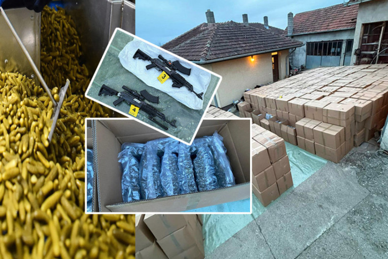 Ovo su uhapšeni otac i sin koji su zaradili milione od marihuane: Kornišoni bili paravan za narko-biznis! (FOTO)