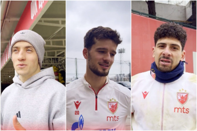 Pobedili smo ih jednom, možemo opet! Zvezdini fudbaleri uvereni u slavlje protiv Lila (VIDEO)