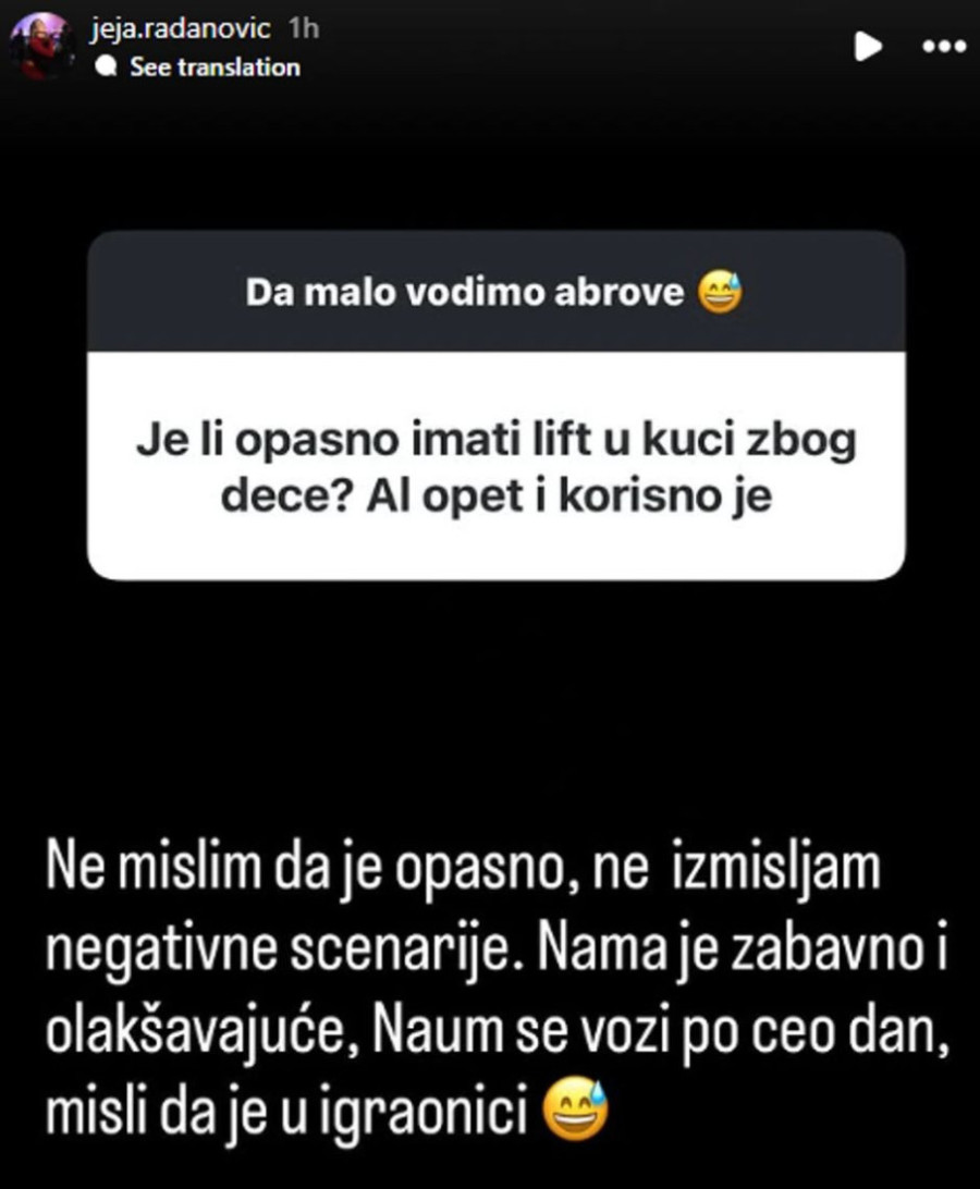 Jelena i Sloba Radanović imaju i lift u kući: Naum se vozi po ceo dan, misli da je u igraonici! (FOTO)