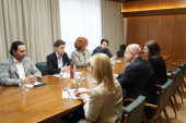 Brnabić se sastala sa šefom Misije OEBS-a u Srbiji