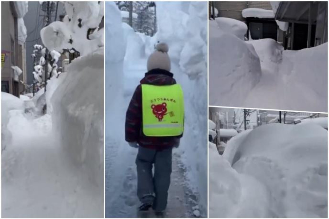 Lopata pored tela starice zatrpane ispod tri metra snega: Prizor koji je potresao Japan