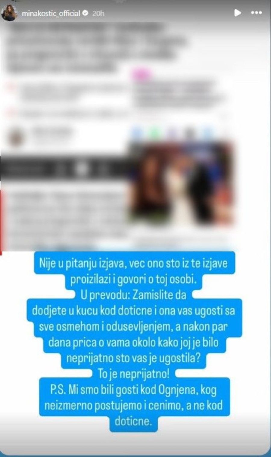 Mini Kostić pala roletna zbog voditeljke! Odmah joj odgovorila: E, to je neprijatno! (FOTO)