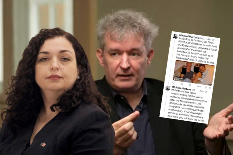 Nemački novinar raskrinkao Vjosu Osmani: "Hvali Epstajnovog reditelja i traži Trampovu podršku"