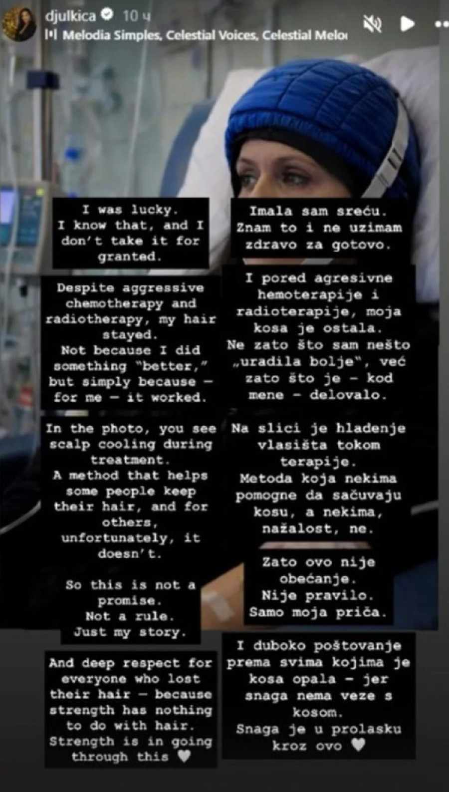 "Imala sam rak za rakom" Sinanova ćerka opisala potresne detalje svoje bolesti: Prekinula hemoterapiju