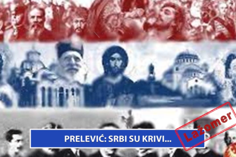 Božo Prelević: Srbi krivi za sopstveni genocid u Jasenovcu