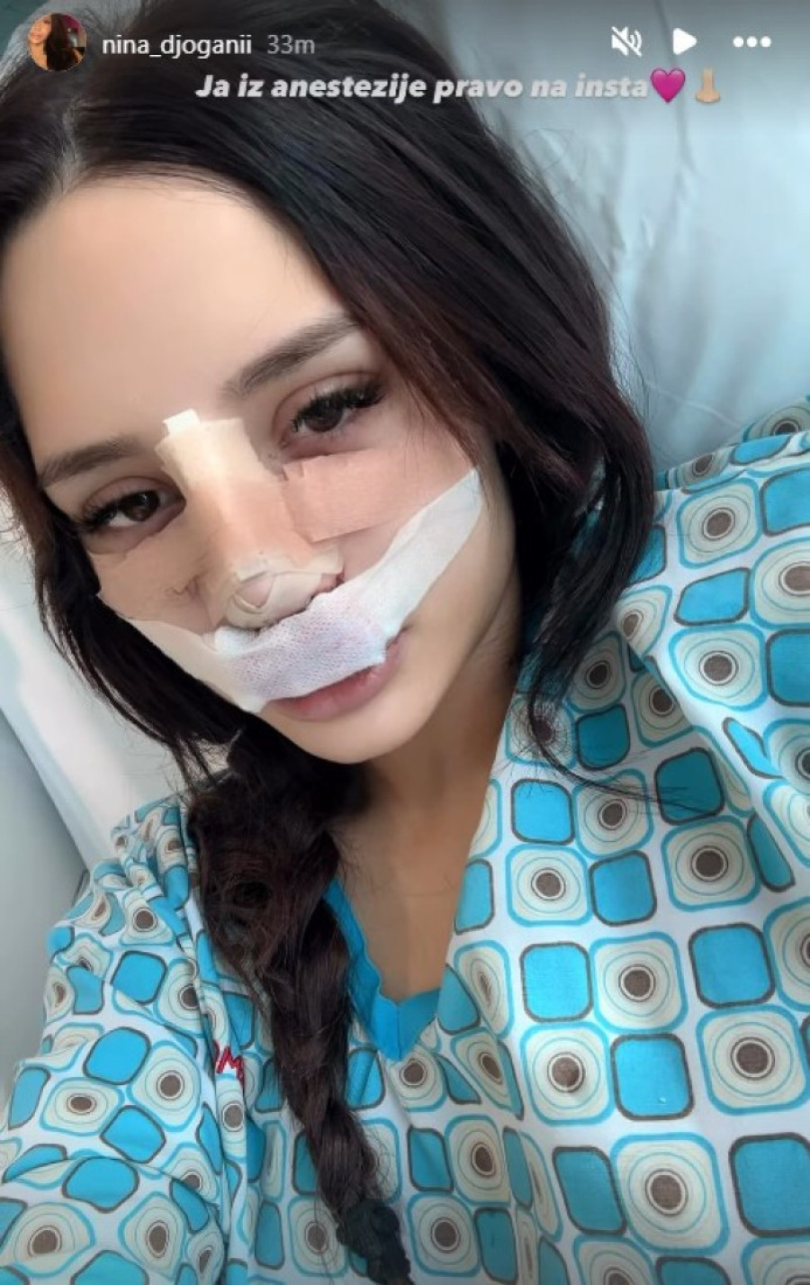 Nina Đogani operisala nos: Jezivi kadrovi posle intervencije! (FOTO)